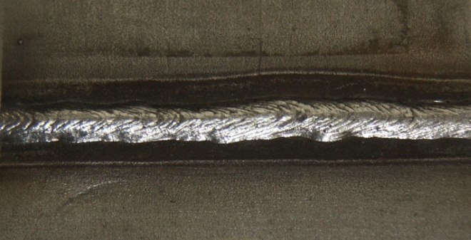 Сварка этих листов из коррозионностойкой нержавеющей сталей была выполнена электродом ЦТ-15