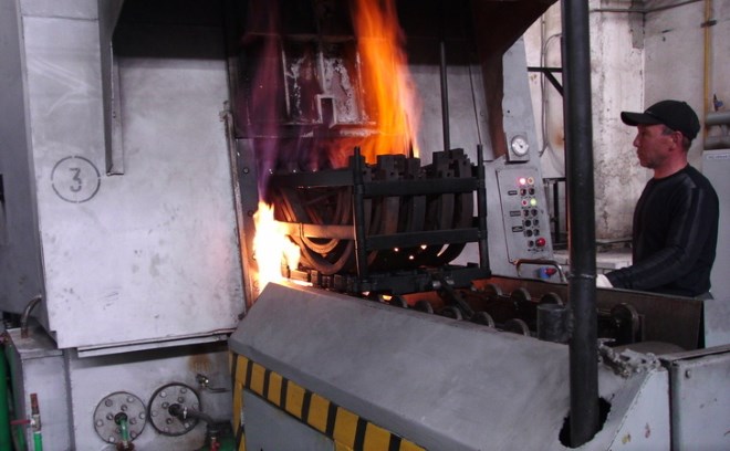 Рассматриваемые процессы производятся в специальных газовых печах