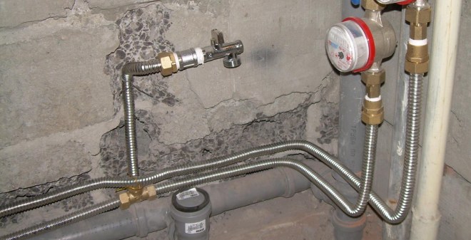 Использование труб для монтажа систем водоснабжения
